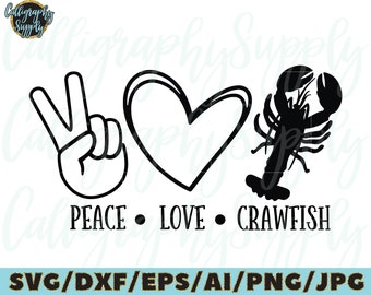 Crawfish Love Etsy