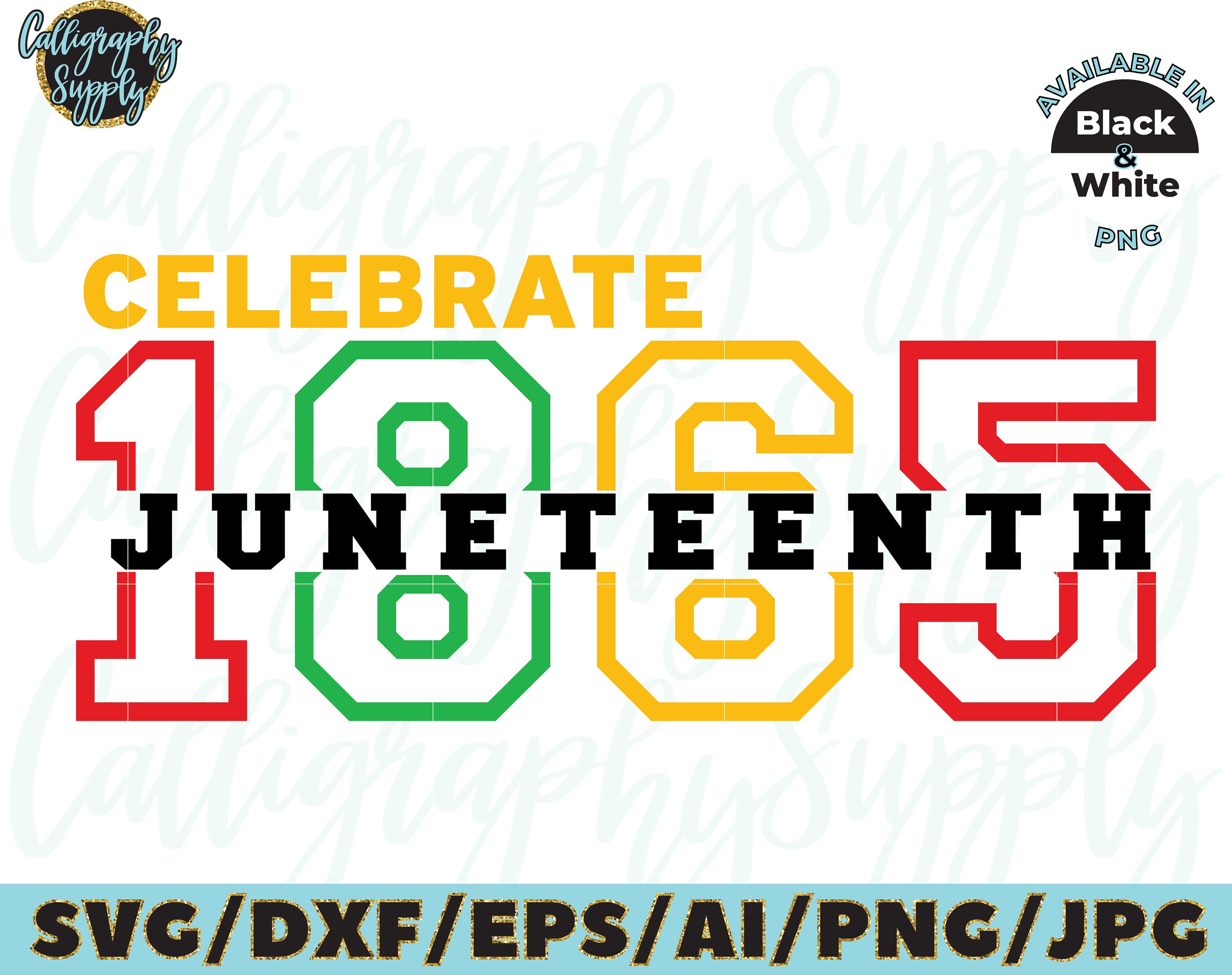 Juneteenth SVG Freedom Day SVG 1865 SVG Cut File vinyl decal file for…