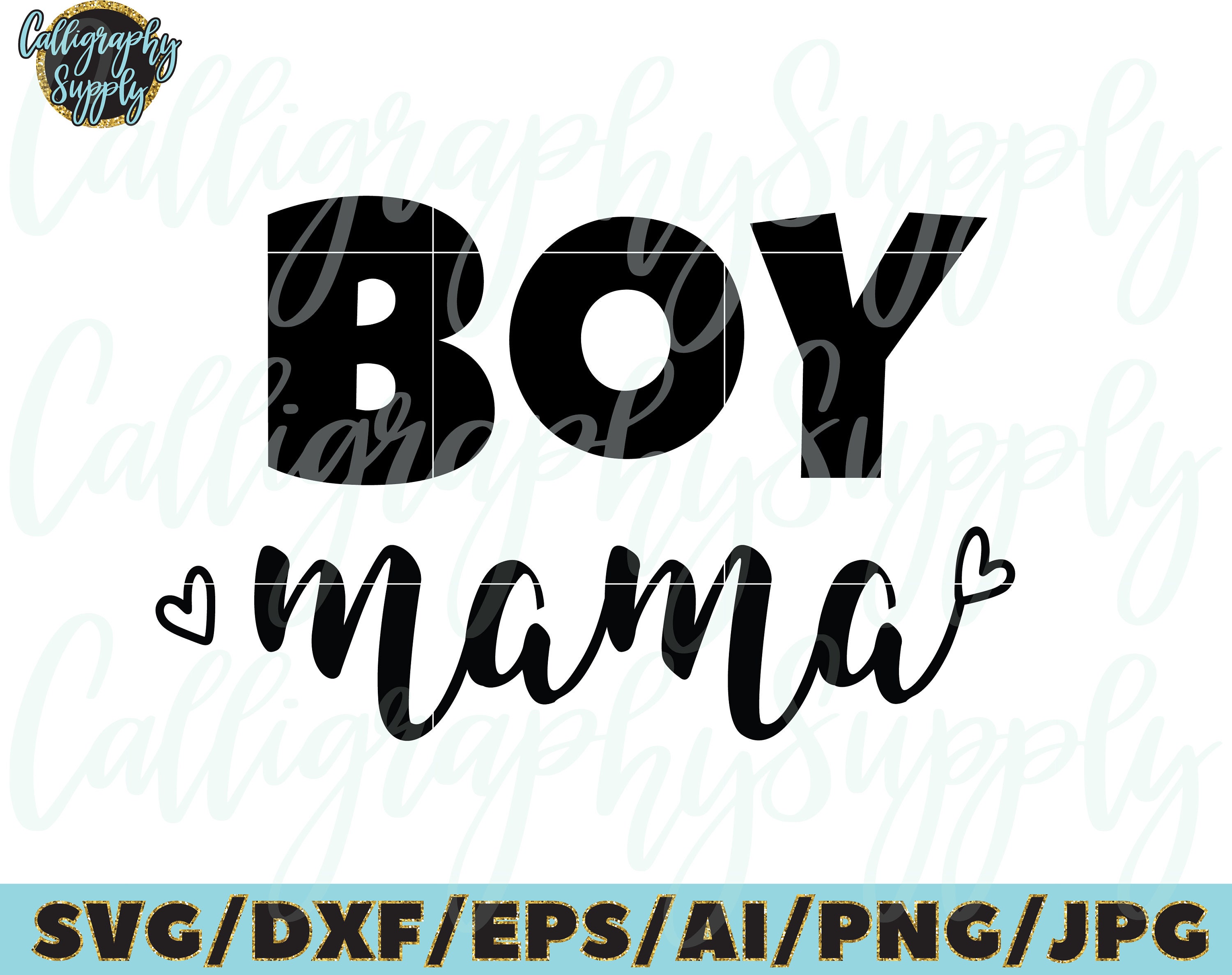 Boy Mama SVG Cut File vinyl decal for silhouette cameo cricut Etsy