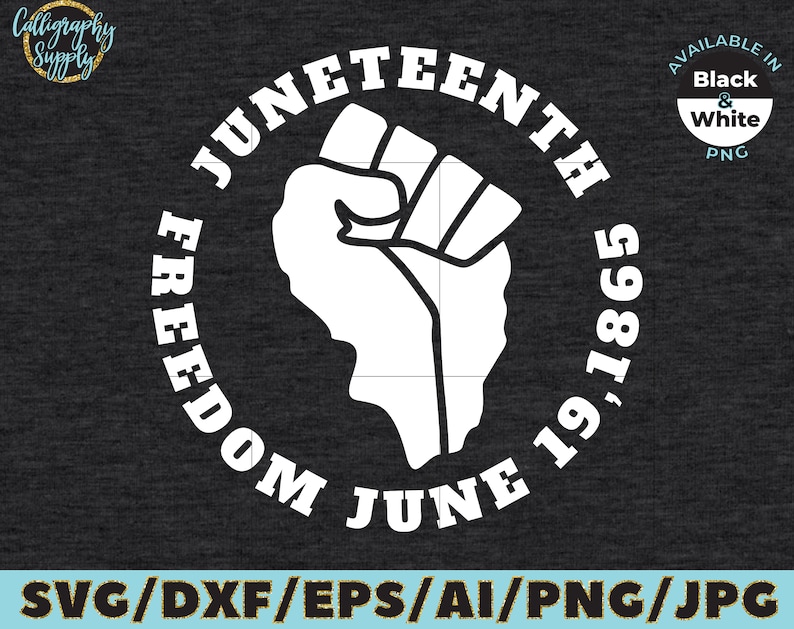 Download Juneteenth SVG Freedom Day SVG 1865 SVG Cut File vinyl ...