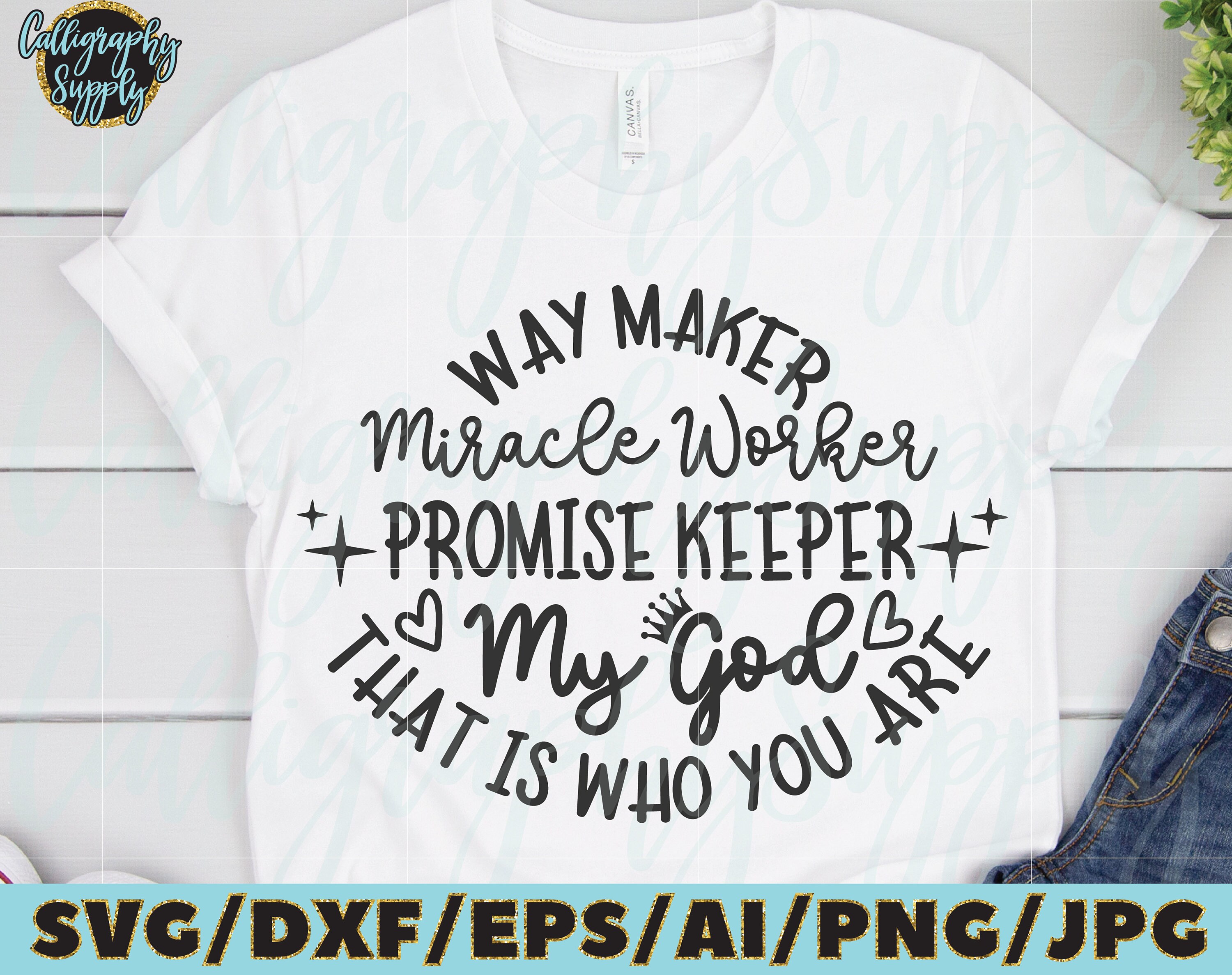 Way Maker, Miracle Worker, Promise Keeper Long Sleeve T-Shirt Poster for  Sale by OsborneKlein
