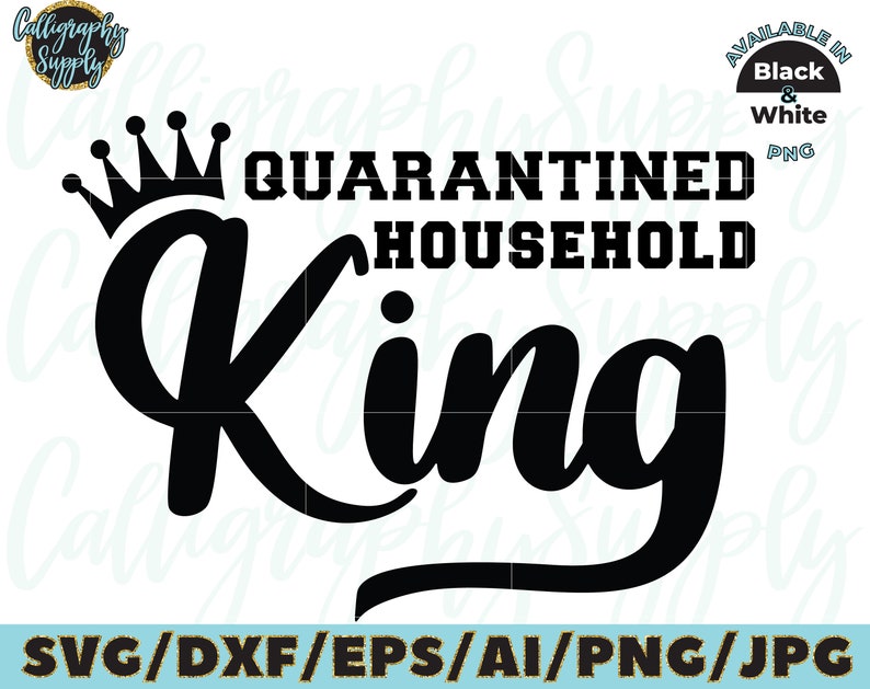 Father's Day 2020 Household King SVG Cut File vinyl decal ...