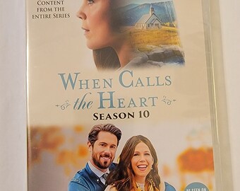 When Calls the Heart Season 10 DVD Set with Bonus Content NEW as seen on Hallmark