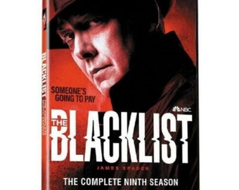 The Blacklist: The Complete Ninth Season (5 DVD Set, 2021) James Spader