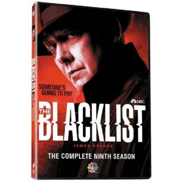 The Blacklist: The Complete Ninth Season (5 DVD Set, 2021) James Spader