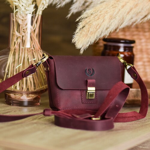 Personalized Leather Bag / Belt Bag / Messenger Bag Etsy