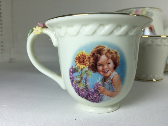 shirley temple tea set