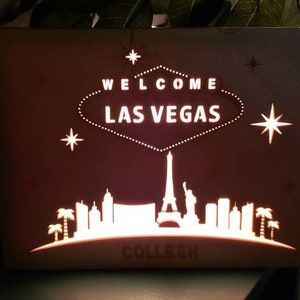 Vegas Lightbox, City of Lights, Nightlight Bild 1