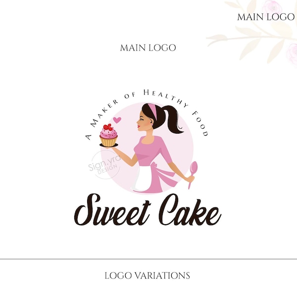 Cake Shop Logo - Etsy