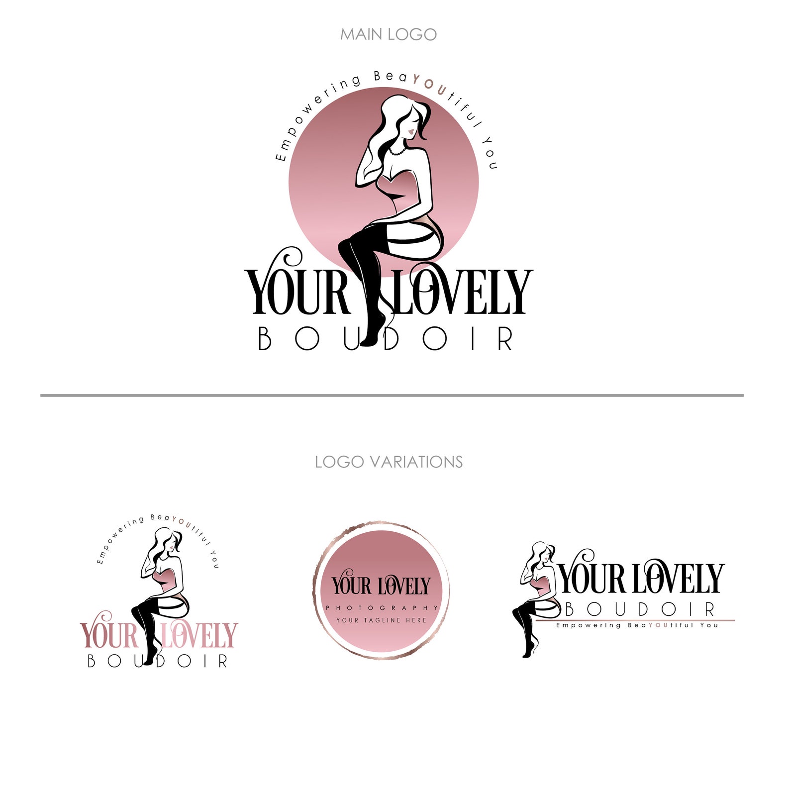 Lingerie Logo Fashion Logo Sexy Logo Intimate Apparel Etsy India