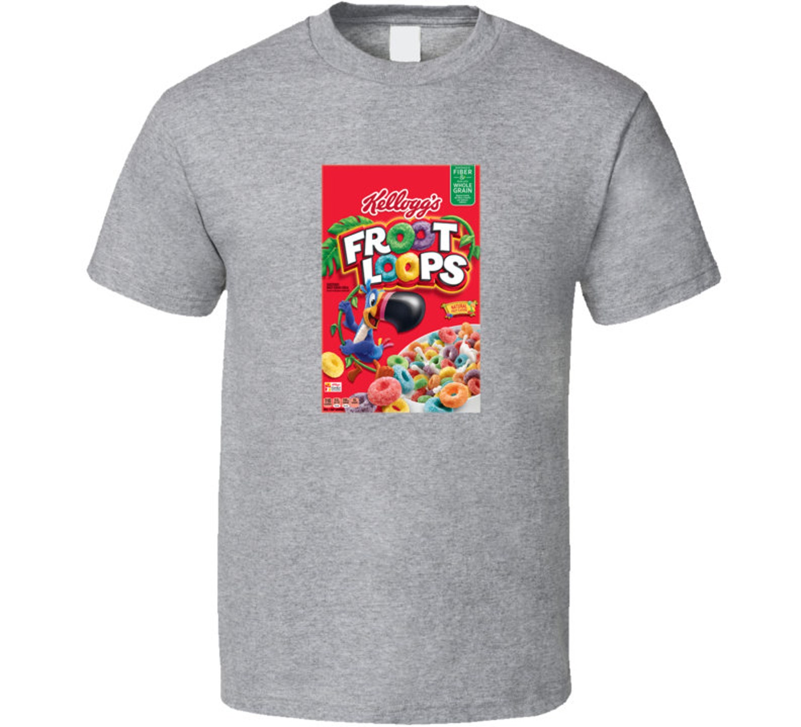 Fruit Loops Cereal Fan T Shirt Toucan Sam Etsy Australia