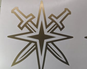 Golden Knights Logo Etsy