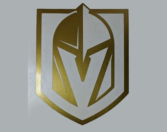 Las Vegas LV Golden Knights Set of 6 Removable Wall Decal Stickers