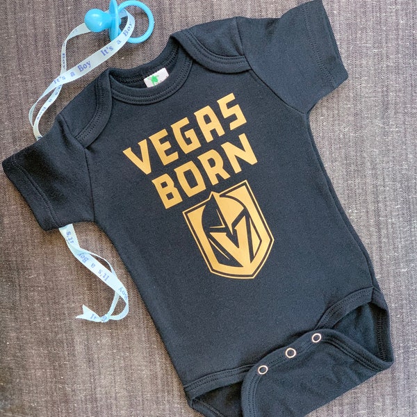 Vegas Born baby body suit