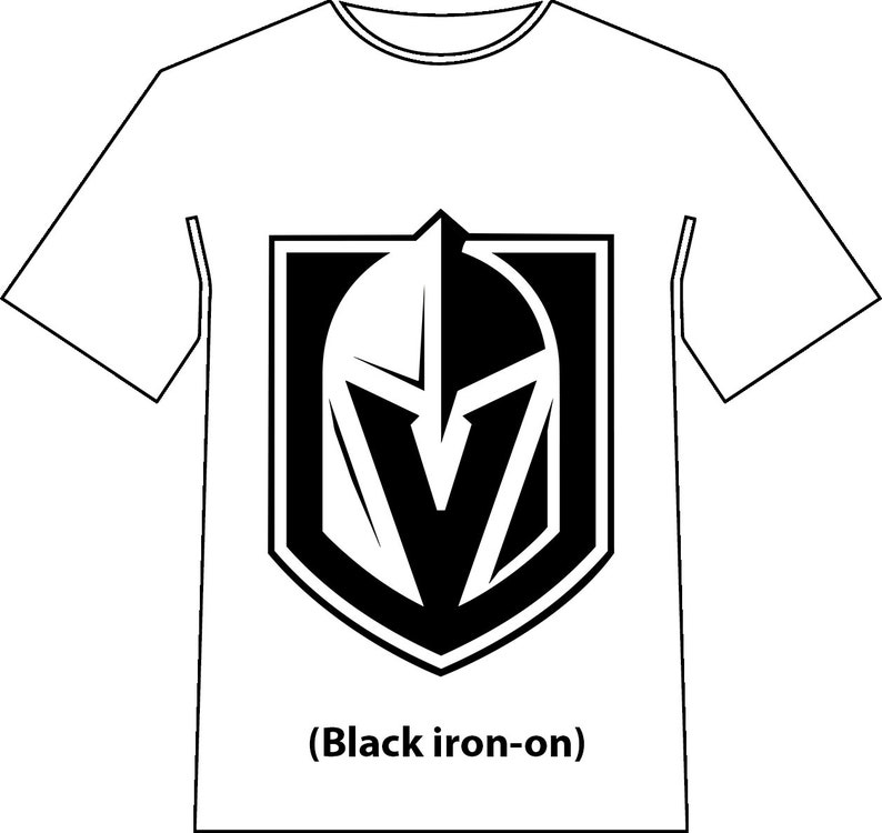 Vegas Golden Knights ironon Etsy
