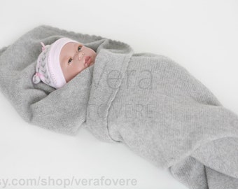 cashmere baby blanket monogrammed