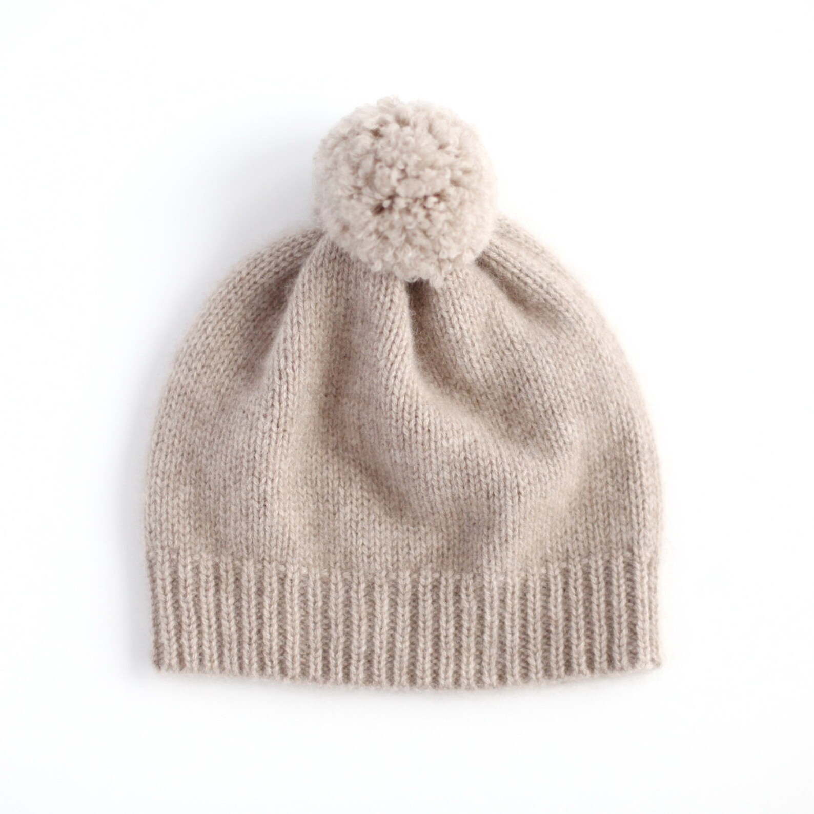 100 cashmere hat baby newborn beanie beige warm soft & gentle Etsy