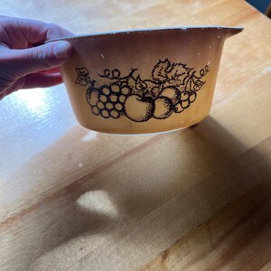 Vintage Pyrex Old Orchard Casserole Dish - NO LID