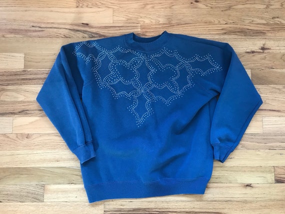 Vintage Hand-Painted Sweatshirt - image 1