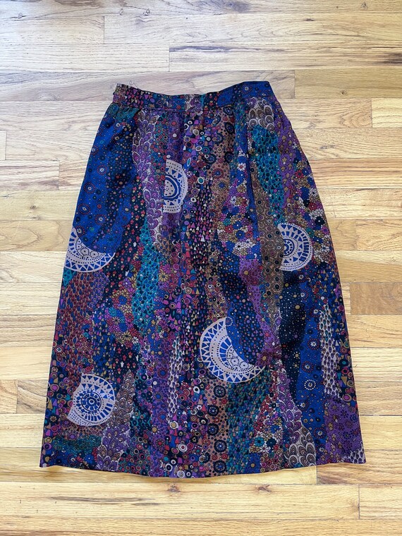 Vintage Printed Skirt