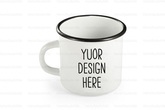 Metal Mug Mock Up Blank Mug Design Campfire Camping Metal Mug Mock Up Blank Mug Design Campfire Camping