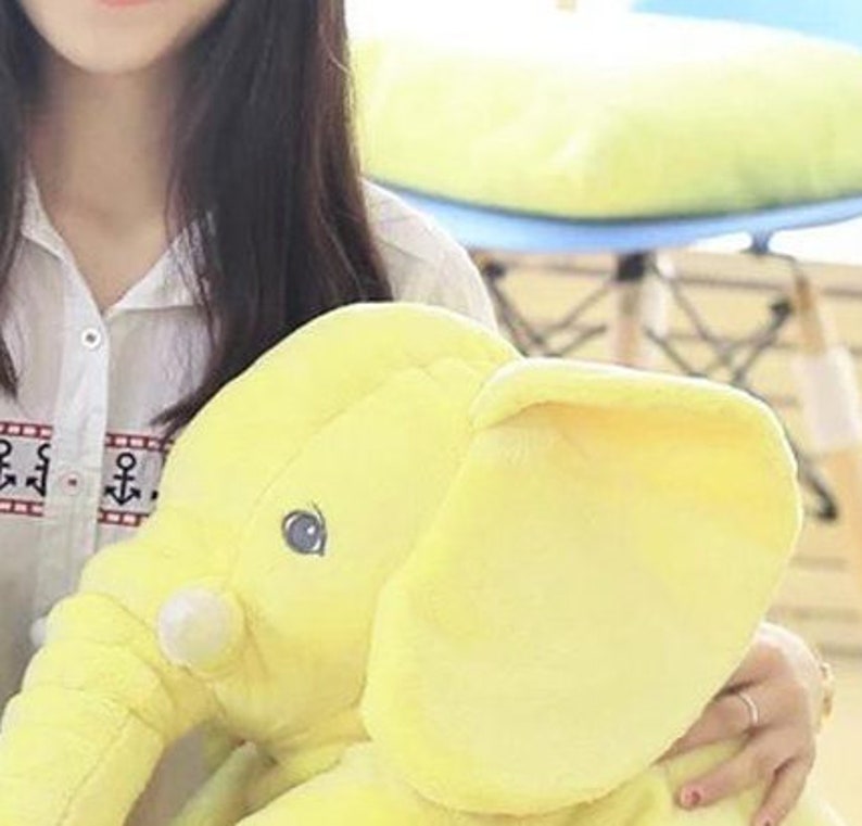yellow elephant plush