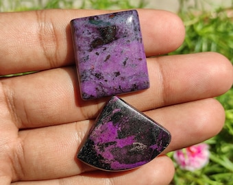 SUGILITE CABOCHON - Sugilite kristal cabochon uit Afrika - Gel sugilite - Helende kristal sugiliet kristallen - sugilite liefde