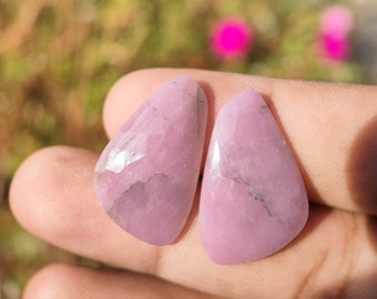 SAPPHIRE - Pink Sapphire Rose cut - natural sapphire crystal - jewellery making supply - pink sapphire - corundum crystal family