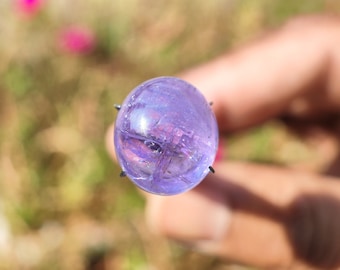TANZANITE CABOCHON - Tanzanite Crystal Cabochon - tanzanite from tanzania - healing crystal - Jewellery making supply - tanzanite ring