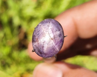 RUBY - Star ruby cabochon - natural star ruby crystal - jewellery making supply - star ruby - corundum crystal family