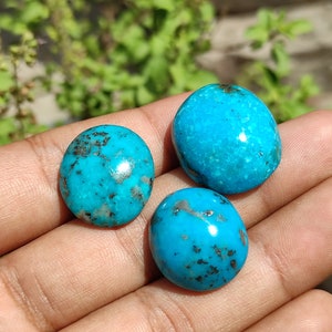TURQUOISE Cabochon - Persian Turquoise - Turquoise cabochon for jewellery making - turquoise cabochon set - healing crystals - pendant