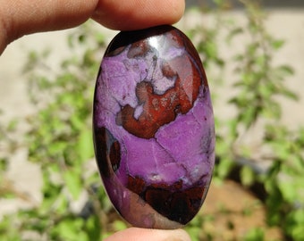 SUGILITE CABOCHON - Cabujón de cristal sugilita de África - Gel sugilite - raro encontrar cristales de sugilita - colgante de cristal de sugilita