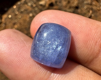 TANZANITE CABOCHON - Tanzanite Crystal Cabochon - tanzanite from tanzania - healing crystal - Jewellery making supply - tanzanite ring