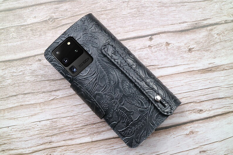 Tooled Galaxy A12 A51 A42 A71 5G UW A51 AQuantum A21s A41 A70E A31 A72 A52 A01 core Embossed Leather Case Wallt Customized Hand Stitched