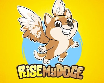 mascottelogo, nft-logo, aangepast dierenlogo, schattig huisdierlogo, hondencartoonlogo, bedrijfslogo, bedrijfslogo, dierenwinkellogo, personageontwerp