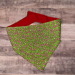Bitty Candy Cane Bandana