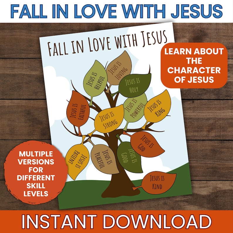 Fall in Love with Jesus Craft