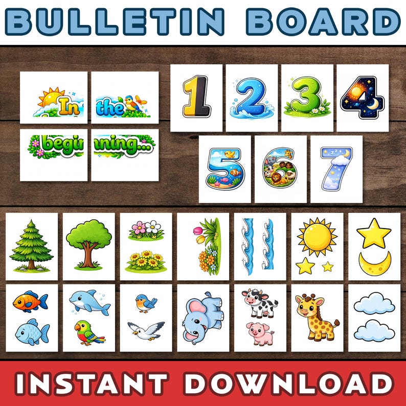 Seven Days of Creation Board