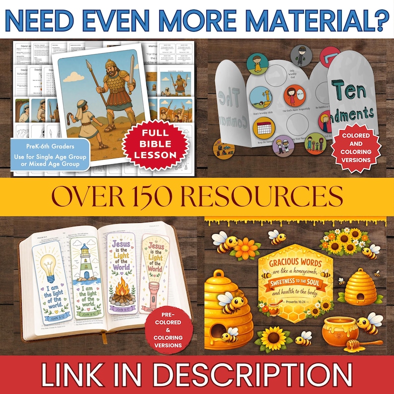 Bible Lesson Materials Collection