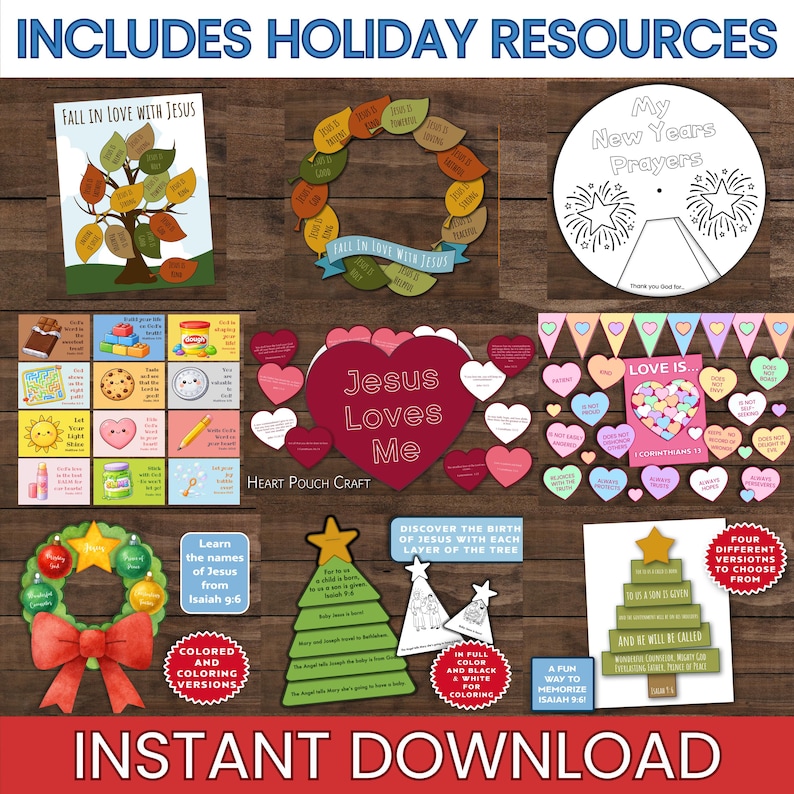 Seasonal & Holiday Craft Packs