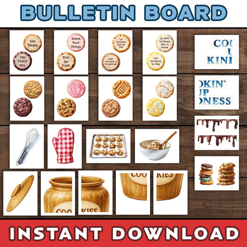Baking-Themed Sunday School Display Board