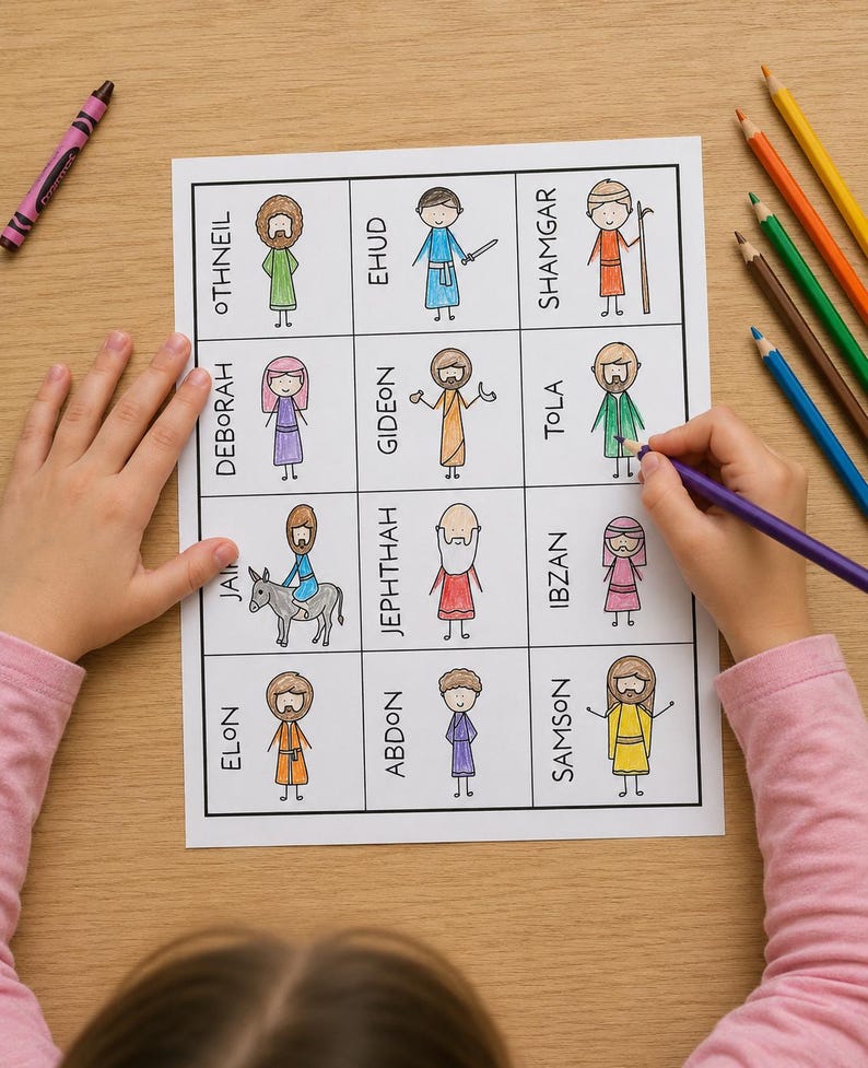 Bible Judges for Kids Bible Class Ideas for Teaching the Book of Judges ...