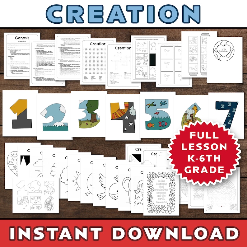 Days of Creation Craft