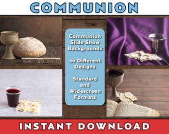 Achtergronden communie-diavoorstelling (digitale download)