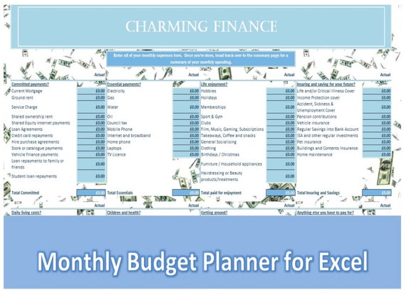 Budget Tracker Excel Template from i.etsystatic.com