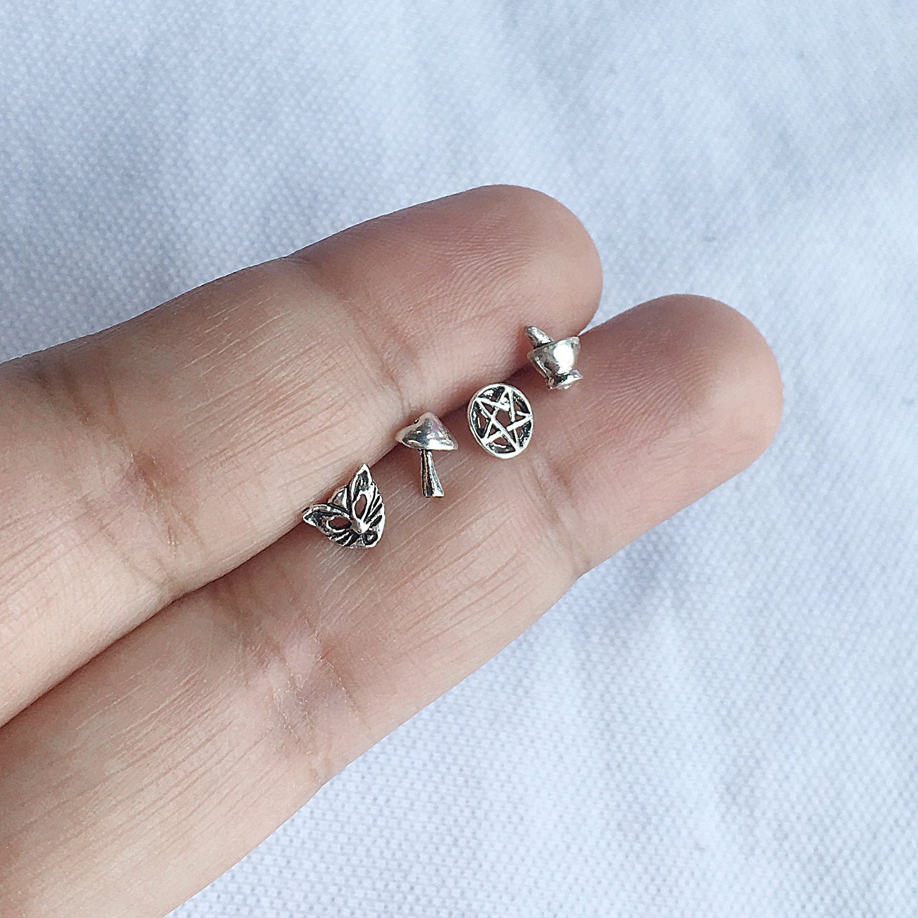Pentagram Nose Stud Etsy