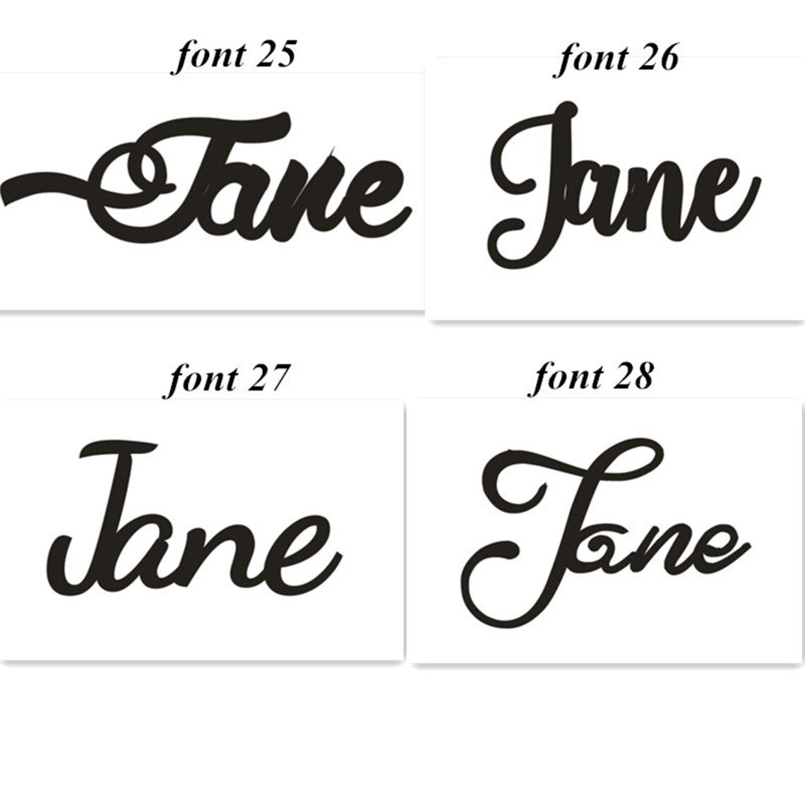 Custom Acrylic Mirror Name Sign Personalized Name Letters Etsy