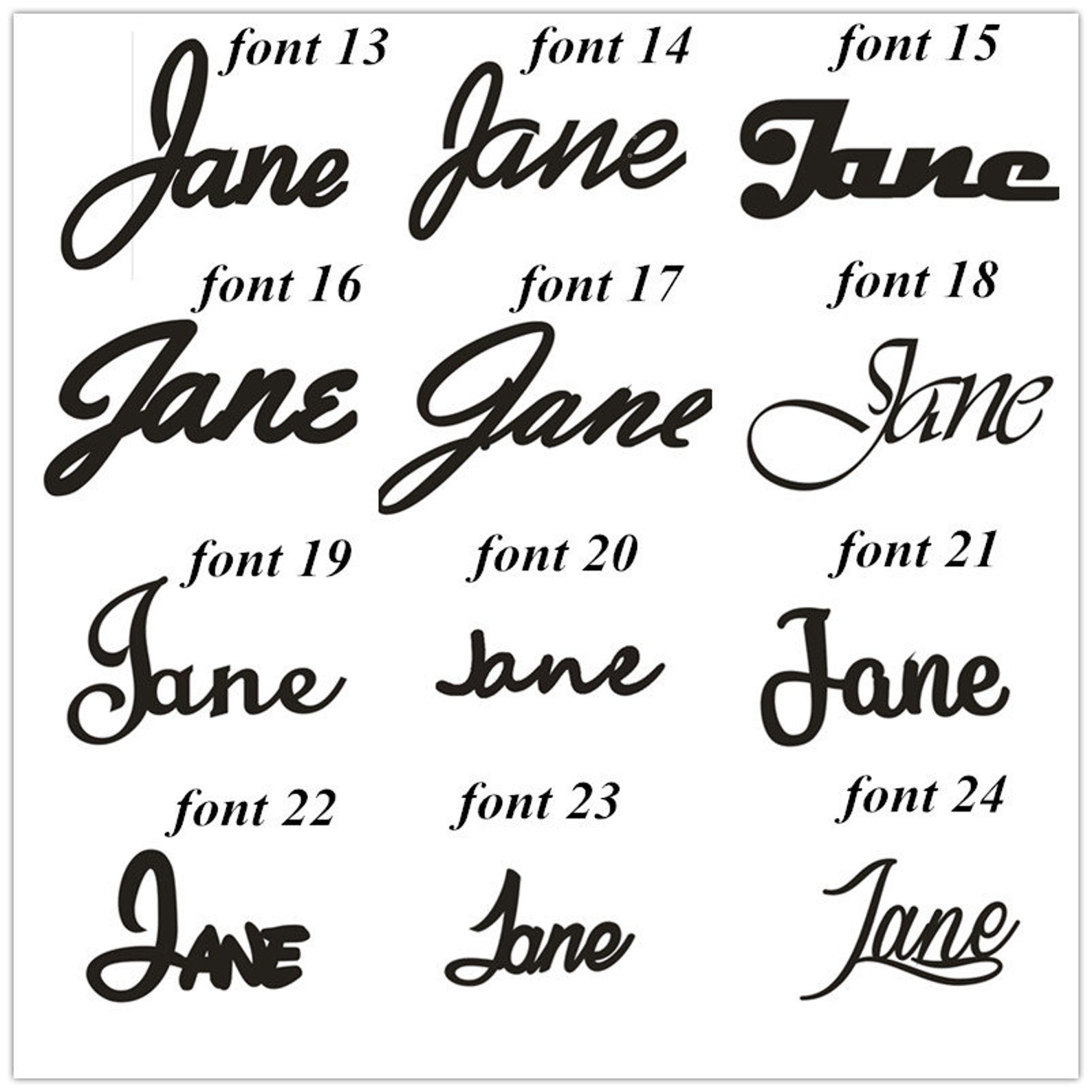 Custom Acrylic Mirror Name Sign Personalized Name Letters Etsy