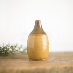 Small pottery bottle or flask image 1