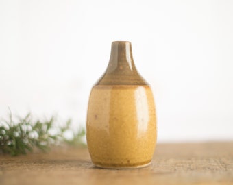 Small pottery bottle or flask
